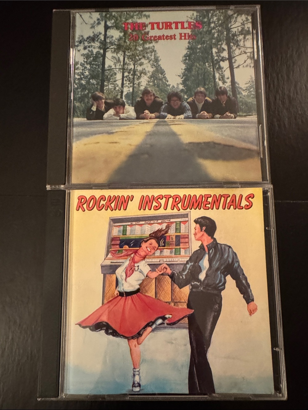 Rockin' Instrumentals 34 songs & The Turtles ~ 3 CD’s 💿 in 2 cases! Oldies Rock.